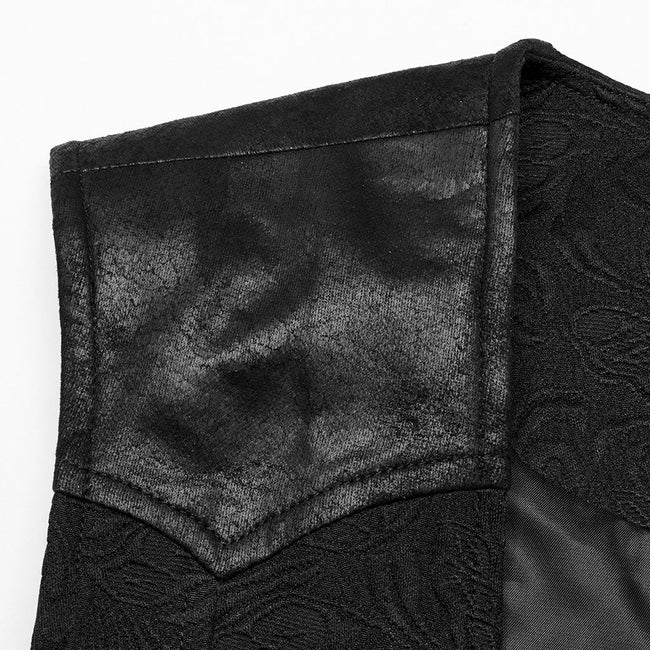 Goth Dragon Scale Gentleman's Vest