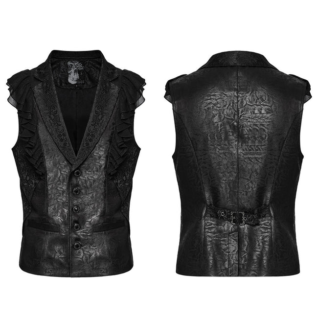 Goth Fake two-piece Gorgeous Vest