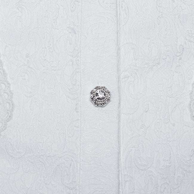 Goth stand collar palace gorgeous shirt