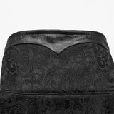 Goth stand collar palace gorgeous shirt