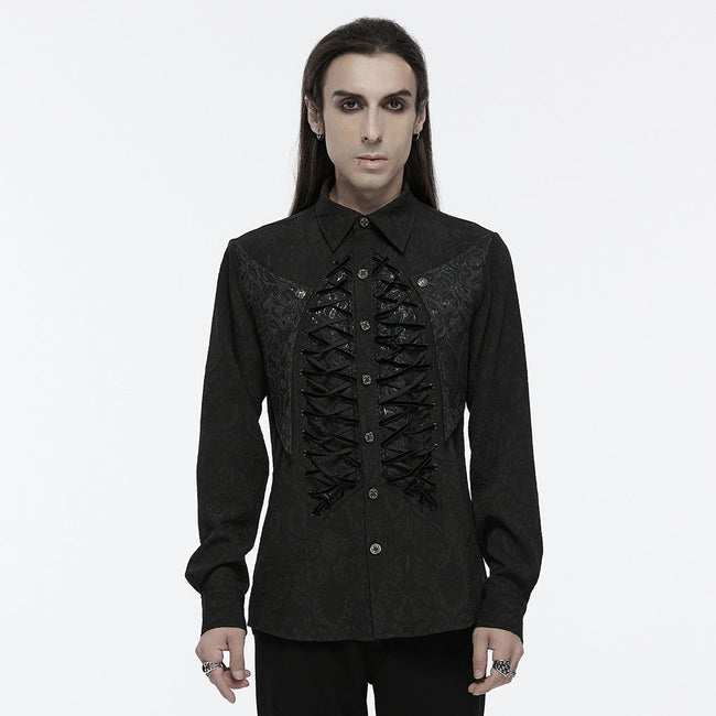 Goth structured shirt