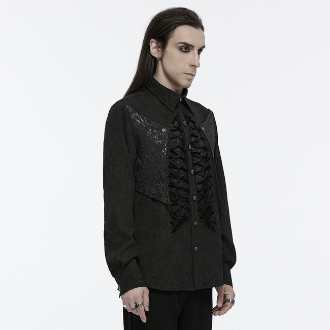 Goth structured shirt