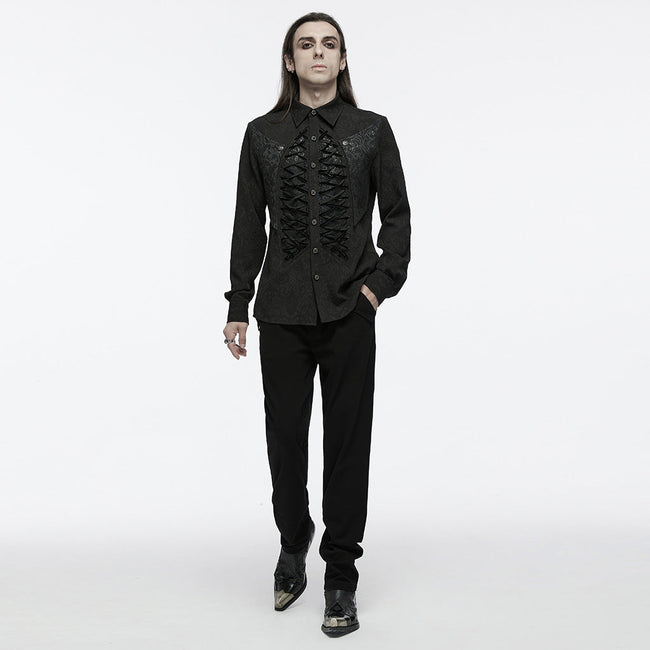 Goth structured shirt