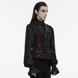 Goth exquisite jacquard vest