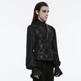Goth exquisite jacquard vest
