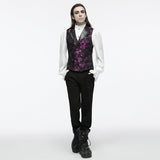 Goth exquisite jacquard vest
