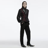 Goth exquisite jacquard vest