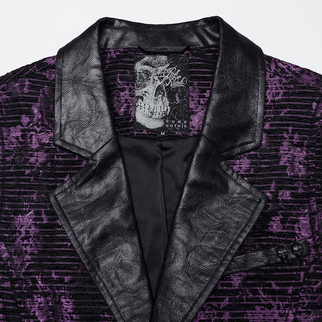Goth exquisite jacquard vest