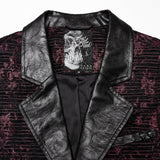Goth exquisite jacquard vest