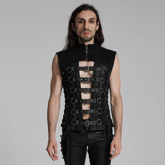 Punk personality power sense vest