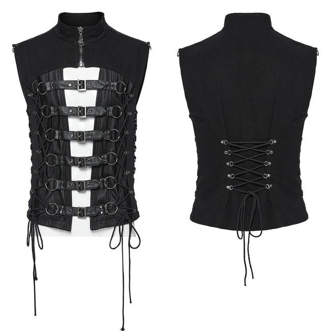 Punk personality power sense vest