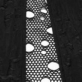 Gothic Decadent Asymmetric Knitted Coat