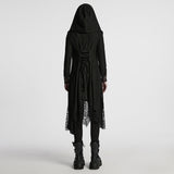 Gothic Decadent Asymmetric Knitted Coat