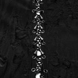 Gothic Decadent Asymmetric Knitted Coat