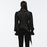 Dark Night Goth Asymmetric vest