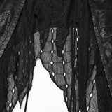 Goth Dark Alien Asymmetric Vest