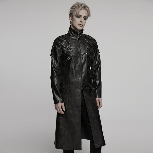 Cyberpunk stand up collar jacket