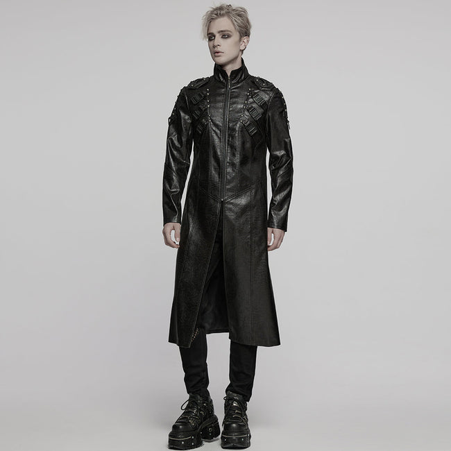 Cyberpunk stand up collar jacket