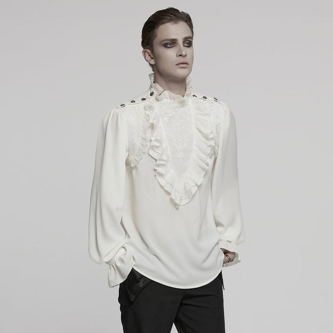 Gothic glamorous pullover shirt