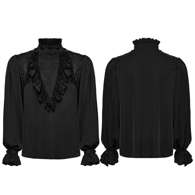Gothic glamorous pullover shirt