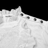 Gothic glamorous pullover shirt