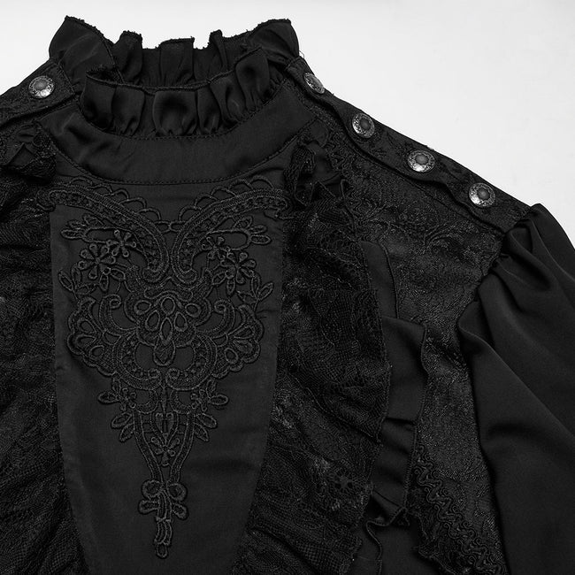 Gothic glamorous pullover shirt