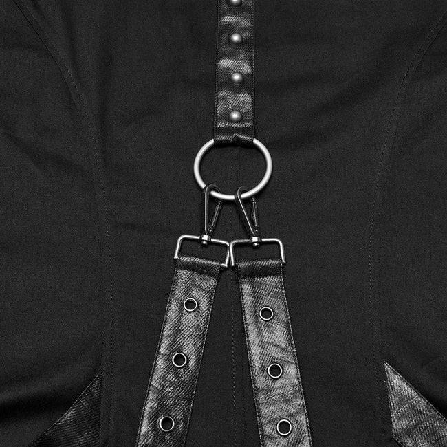 Punk street hooded jacket