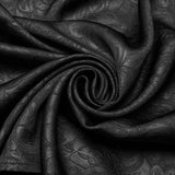 Goth stand up collar dark rose shirt