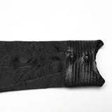 Goth mystery pleated shirt