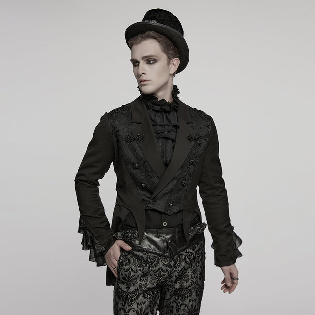 Goth Gorgeous Men's Dress Coat