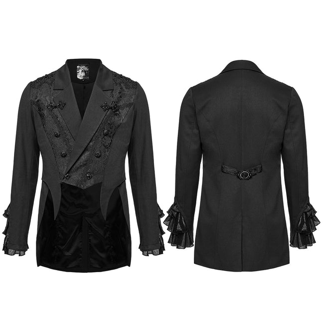 Goth Gorgeous Men's Dress Coat