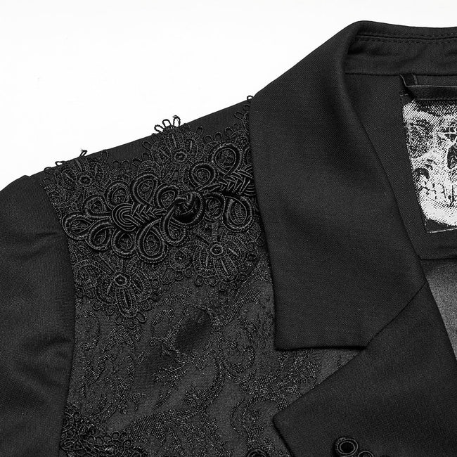Goth Gorgeous Men's Dress Coat