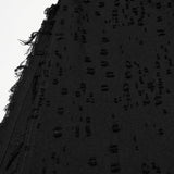 Punk structure long vest