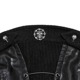 Punk drawstring tube top