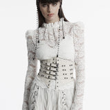 Punk Retro Leather Corset