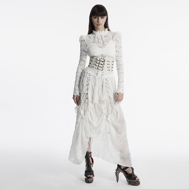 Punk Retro Leather Corset