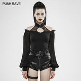 Gothic mysterious soul long sleeve T-shirt