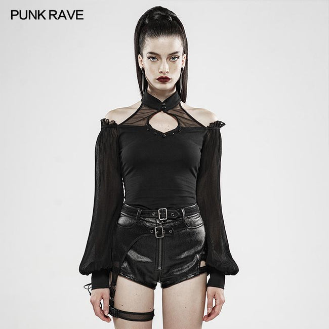 Gothic mysterious soul long sleeve T-shirt