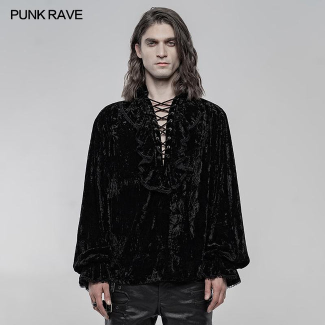Velvet gothic shirt