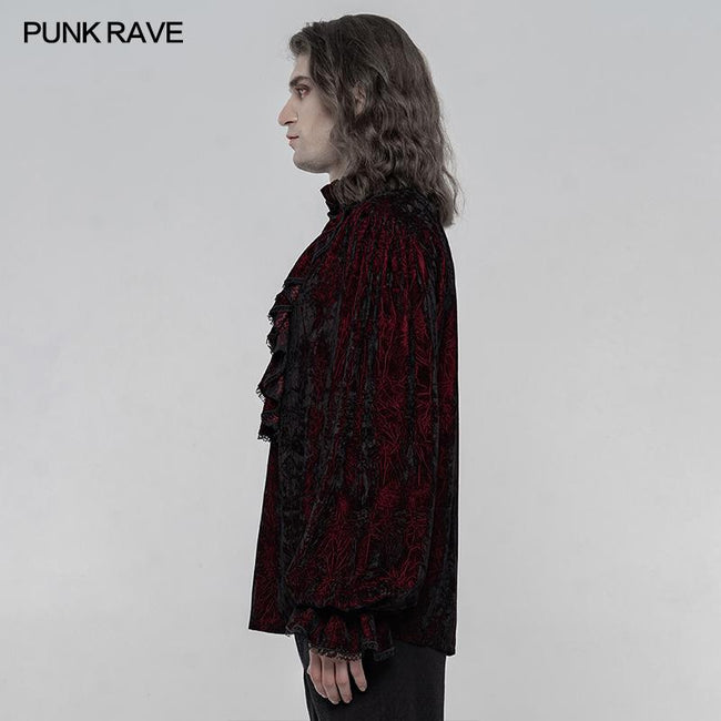 Velvet gothic shirt