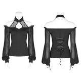 Gothic mysterious soul long sleeve T-shirt