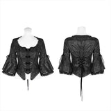 Blurred illusion jacquard jacket