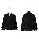 Velvet gothic shirt