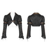 Steampunk desperate crisis short coat