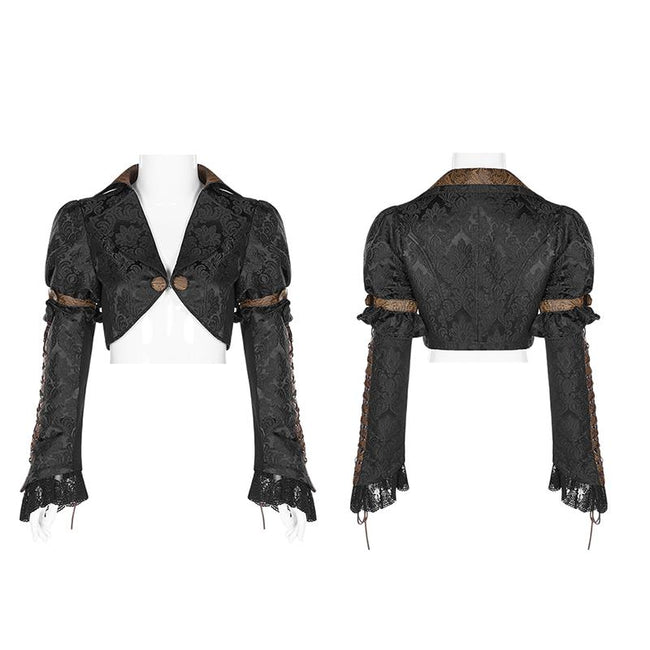 Steampunk desperate crisis short coat