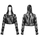 Goth lace  Sun protection shirt