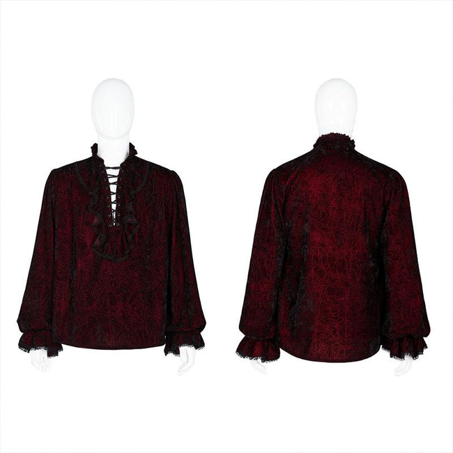 Velvet gothic shirt