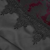 Gothic burning flower leggings