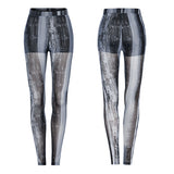 The Post-apocalyptic Techwear Tight Mesh Leggings