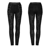 Goth decayed leggings